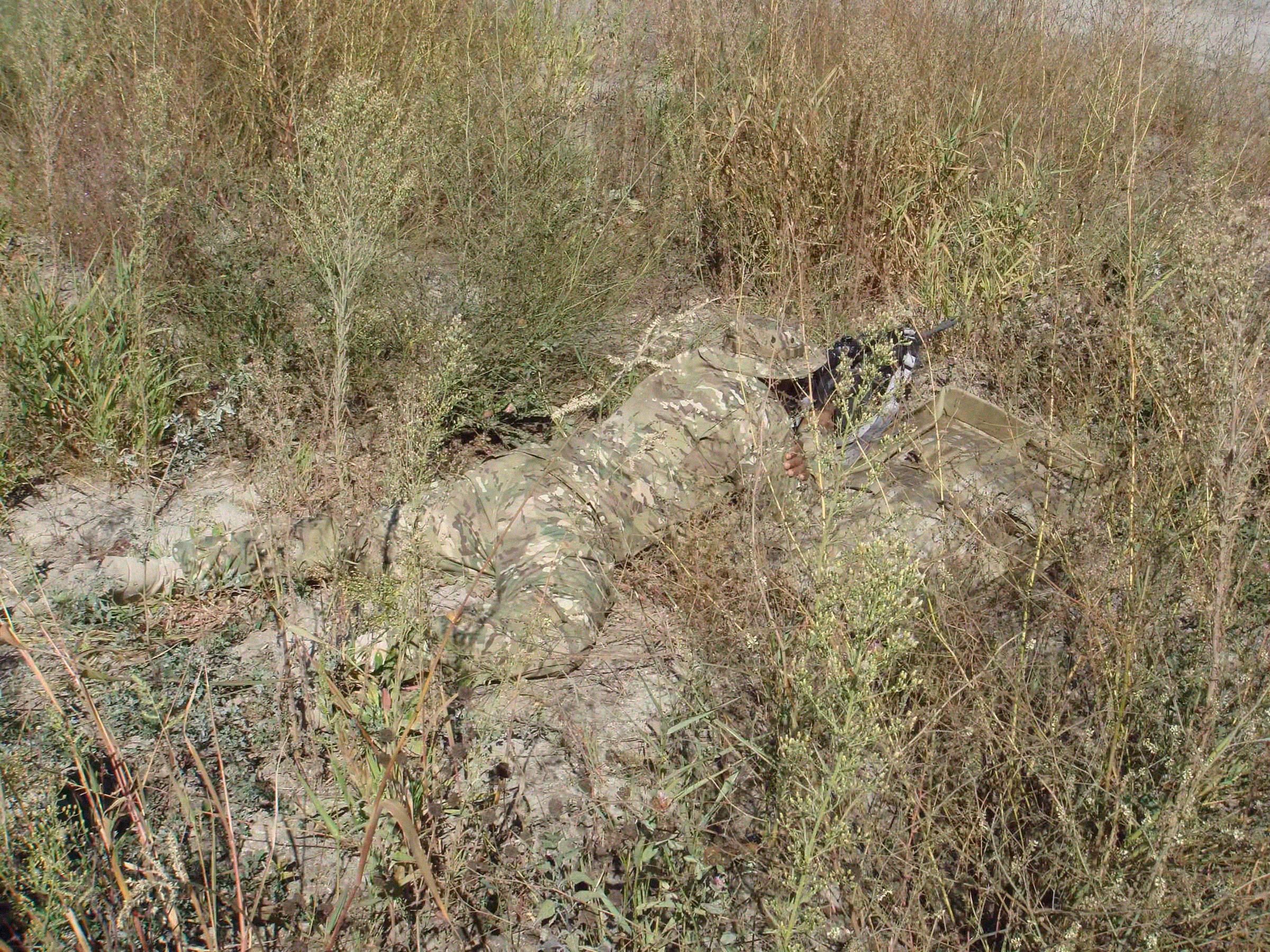 MultiCam® pattern in natural terrain